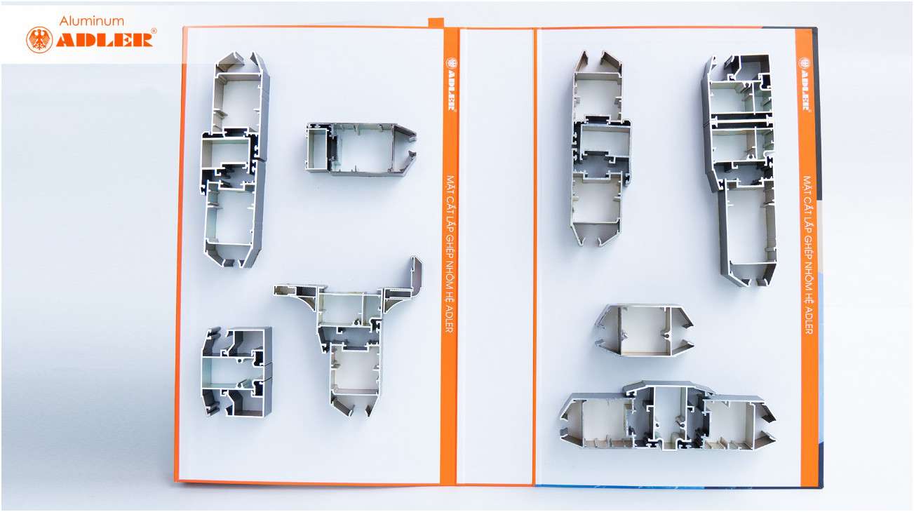 CUỐN PROFILE MẶT CẮT NHÔM ADLER