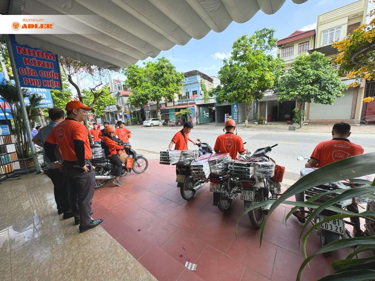 CƠN LỐC MÀU CAM CÀN QUÉT TẠI BẮC NINH