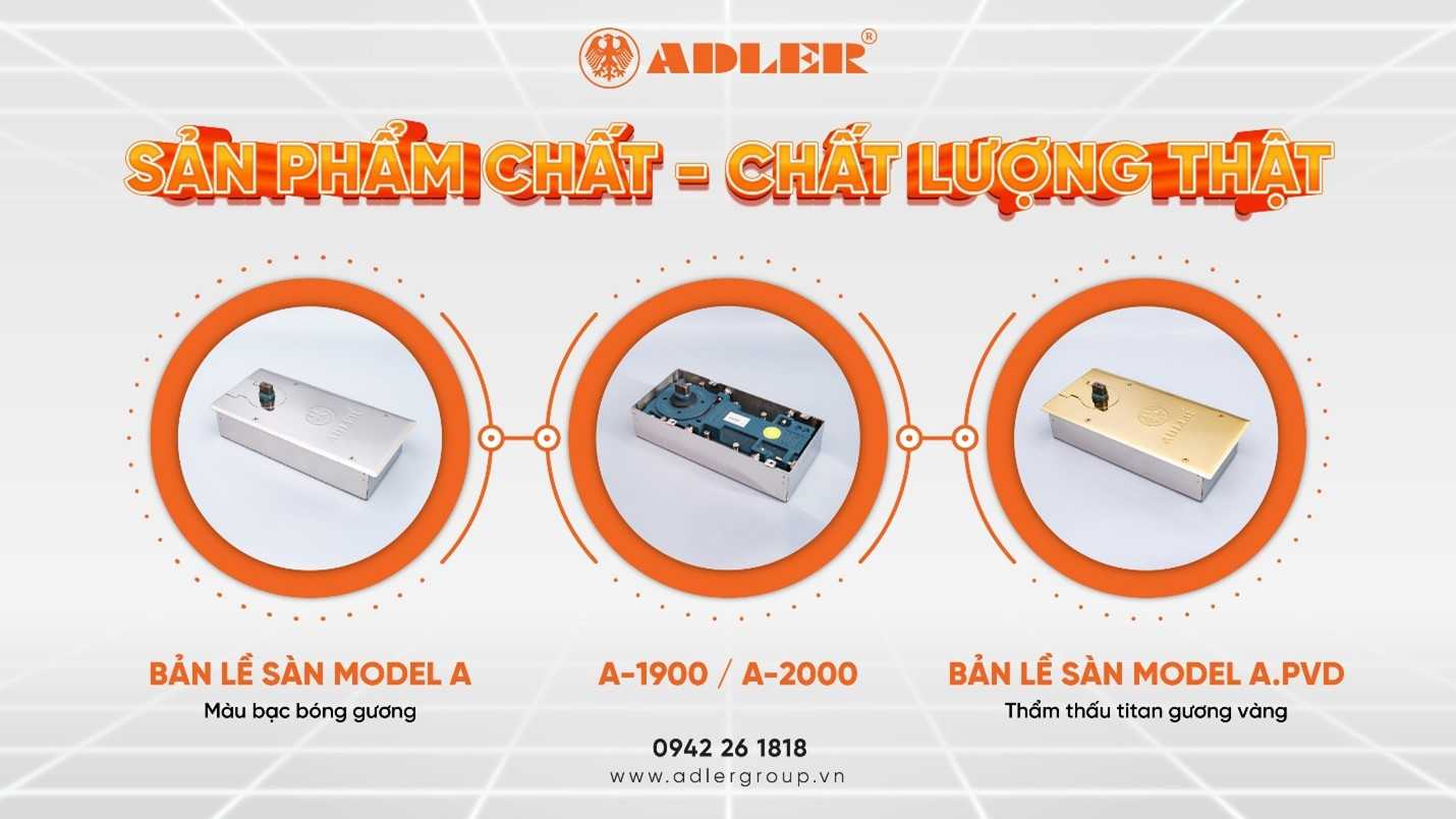 ADLER – THƯƠNG HIỆU HÀNG ĐẦU PHÂN PHỐI NHÔM VÀ PHỤ KIỆN CỬA KÍNH TẠI VIỆT NAM