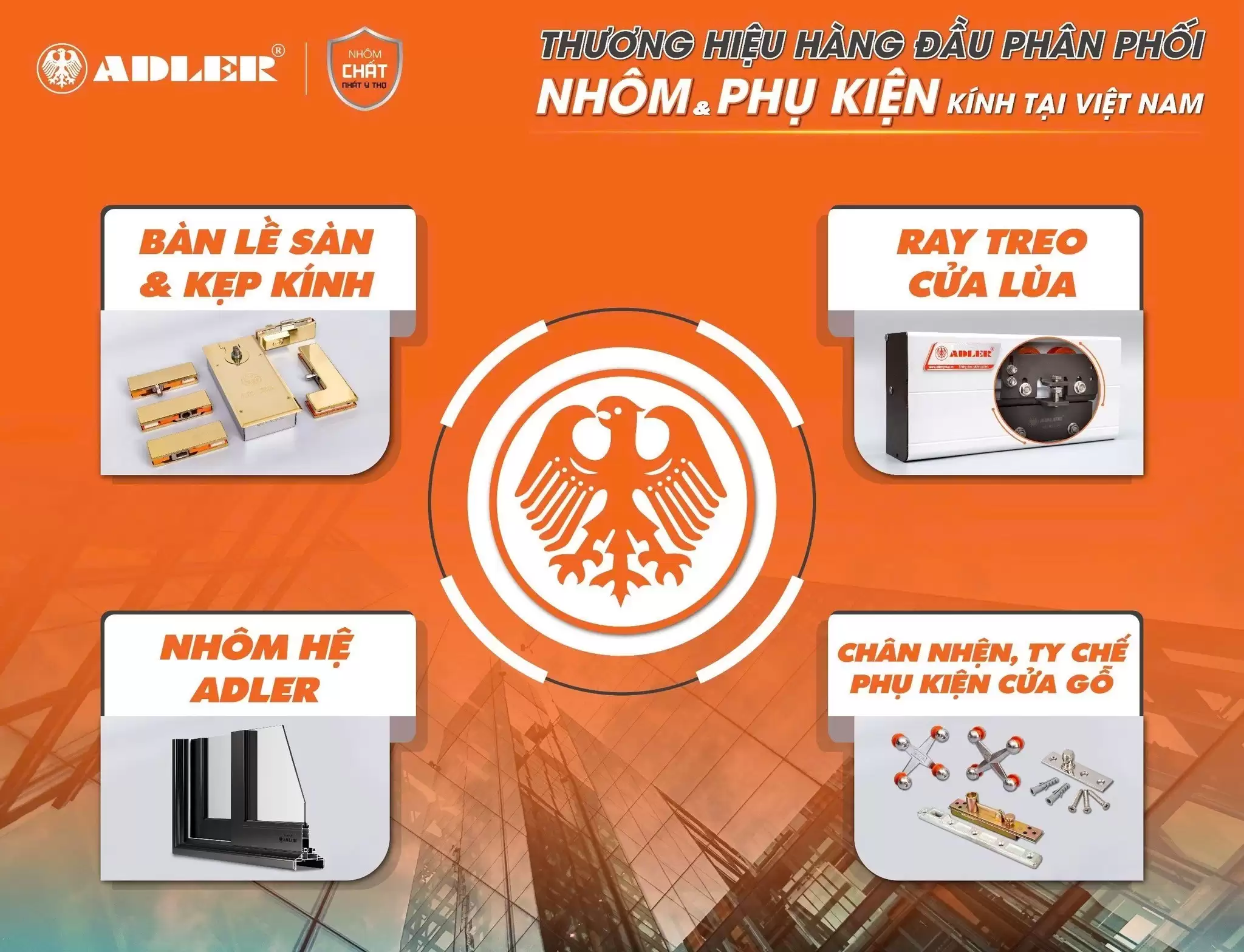 CÁC SẢN PHẨM CHỦ CHỐT CỦA THƯƠNG HIỆU ADLER