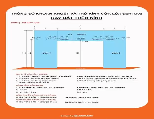5 LƯU Ý KHI LẮP ĐẶT PHỤ KIỆN CỬA RAY LÙA