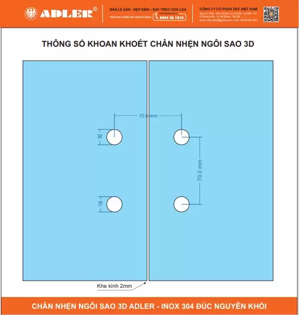 3 LÝ DO BẠN NÊN CHỌN CHÂN NHỆN NGÔI SAO 3D ADLER