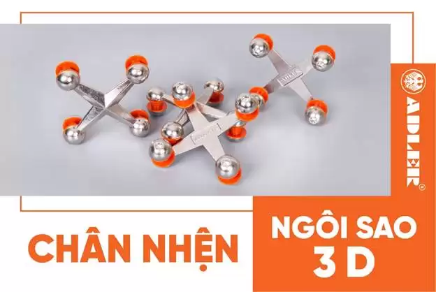 CHÂN NHỆN NGÔI SAO 3D ADLER