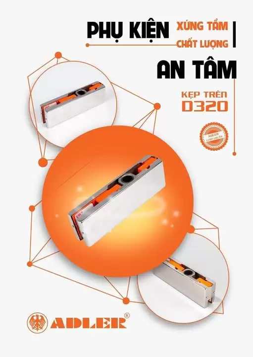 KẸP TRÊN D-320 SẢN PHẨM THƯƠNG HIỆU ADLER