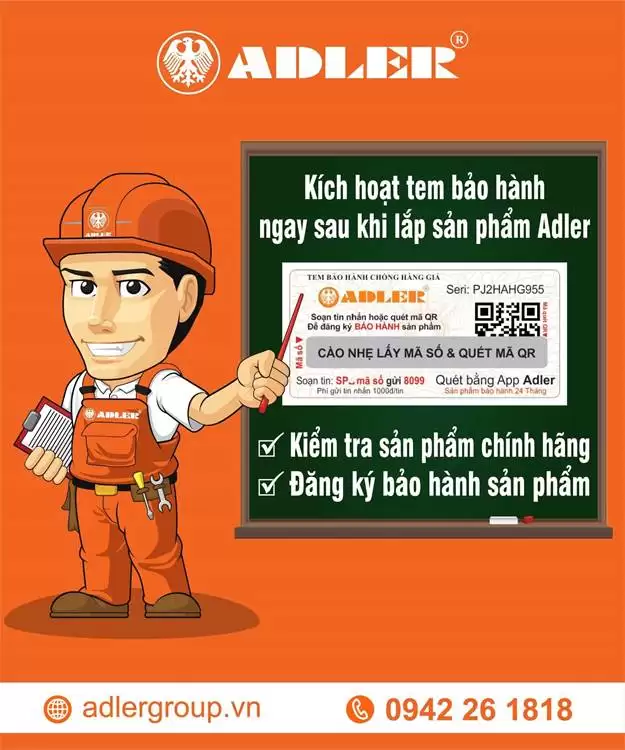 CHỌN ADLER – TRỌN AN TÂM