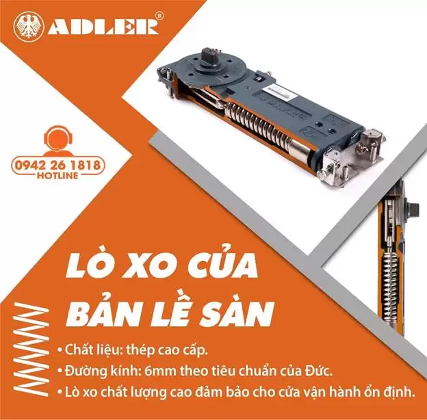CÁCH THỨC HOẠT ĐỘNG CỦA BẢN LỀ SÀN THỦY LỰC