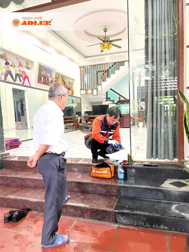 CHƯƠNG TRÌNH HỖ TRỢ BẢO TRÌ, BẢO DƯỠNG CỬA TẠI VĨNH PHÚC CỦA ADLER ĐÃ HOÀN THÀNH TỐT ĐẸP