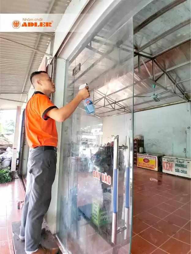 CHƯƠNG TRÌNH HỖ TRỢ BẢO TRÌ, BẢO DƯỠNG CỬA TẠI VĨNH PHÚC CỦA ADLER ĐÃ HOÀN THÀNH TỐT ĐẸP