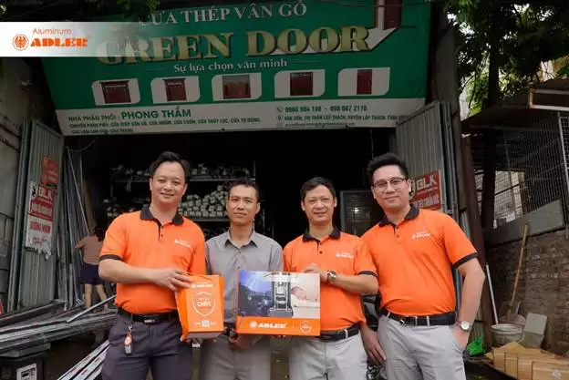 CHƯƠNG TRÌNH HỖ TRỢ BẢO TRÌ, BẢO DƯỠNG CỬA TẠI VĨNH PHÚC CỦA ADLER ĐÃ HOÀN THÀNH TỐT ĐẸP